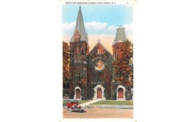 Deer Park Reformed Church Port Jervis, New York Postcard