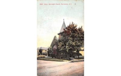 Grace Episcopal Church Port Jervis, New York Postcard