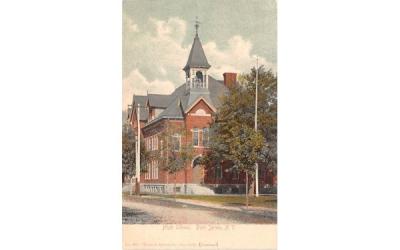 High School Port Jervis, New York Postcard