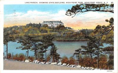 Lake Marcia Port Jervis, New York Postcard