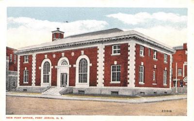 New Post Office Port Jervis, New York Postcard