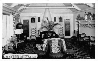 Guest Lobby Port Jervis, New York Postcard