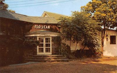 Flo Jean Dining Room Port Jervis, New York Postcard