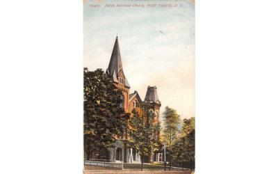 Dutch Reformed Church Port Jervis, New York Postcard