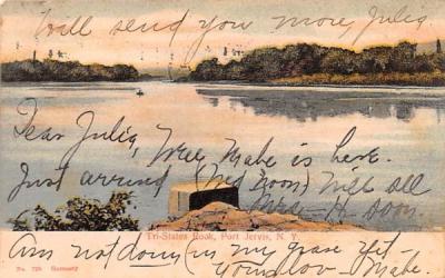 Tri States Rock Port Jervis, New York Postcard