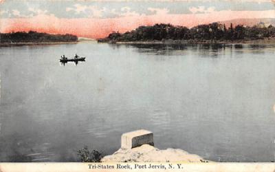 Tri States Rock Port Jervis, New York Postcard