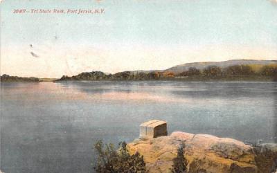 Tri State Rock Port Jervis, New York Postcard