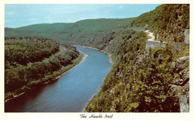 Hawk's Nest Port Jervis, New York Postcard