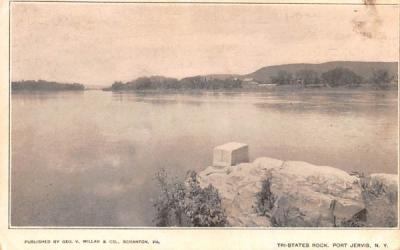 Tri States Rock Port Jervis, New York Postcard