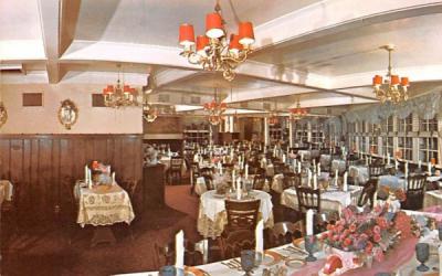 Flo Jean Dining Room Port Jervis, New York Postcard