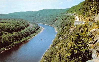 Hawk's Nest Port Jervis, New York Postcard