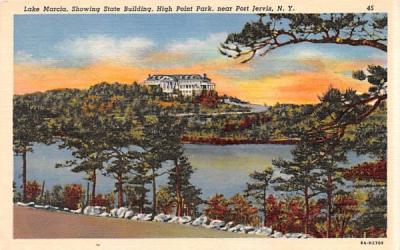 Lake Marcia Port Jervis, New York Postcard