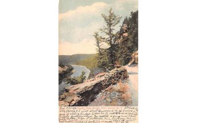 Hawk's Nest Rocks Port Jervis, New York Postcard