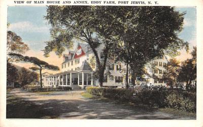 Main House and Annex Port Jervis, New York Postcard