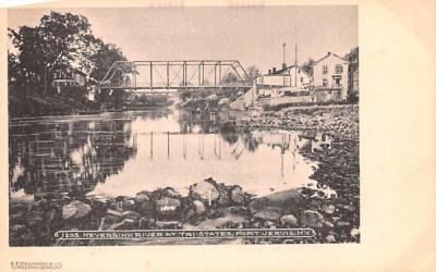 Neversink River Port Jervis, New York Postcard