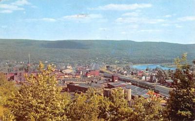 Delaware River Valley Port Jervis, New York Postcard