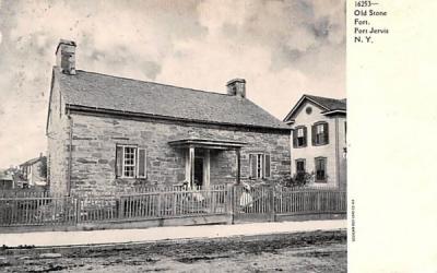 Old Stone House Port Jervis, New York Postcard