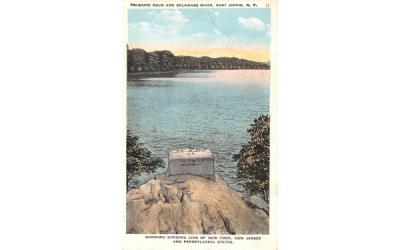 Tri State Rock Port Jervis, New York Postcard