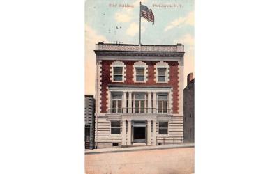 Elks' Building Port Jervis, New York Postcard