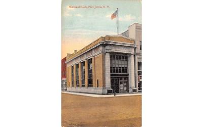 National Bank Port Jervis, New York Postcard