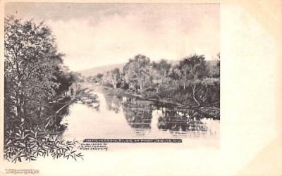 Neveresink River Port Jervis, New York Postcard