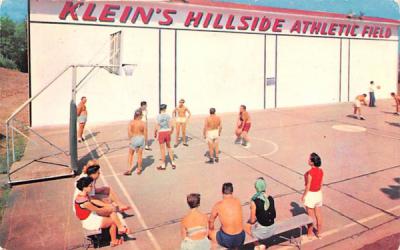 Klein's Hillside Athletic Field Parksville, New York Postcard