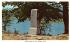 Monument at Tri States Rock Port Jervis, New York Postcard