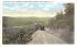 Skyline View Showing Delaware River Port Jervis, New York Postcard