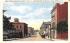 Pike Street Showing Elks' YMCA & Theatre Building Port Jervis, New York Postcard