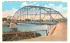 Port Jervis Bridge over the Delaware New York Postcard