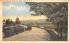 Huguenot Road Port Jervis, New York Postcard