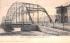 Bridge over Delaware River Port Jervis, New York Postcard