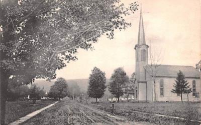 Presbyterian Church Roscoe, New York Postcard