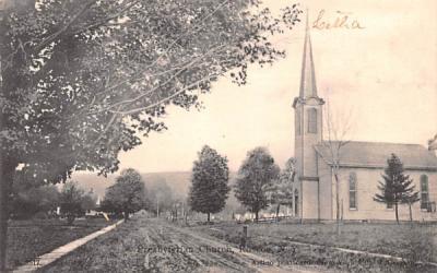 Presbyterian Church Roscoe, New York Postcard