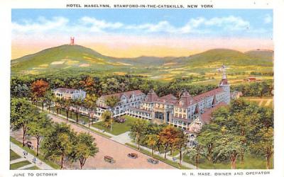 Hotel Maselynn Stamford, New York Postcard