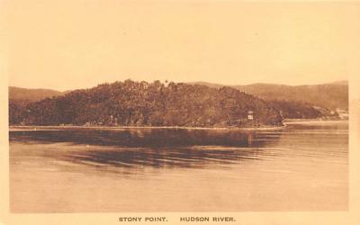 Hudson River Stony Point, New York Postcard