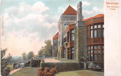 The Mansion Yaddo Saratoga, New York Postcard