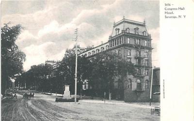 Congress Hall Hotel Saratoga, New York Postcard