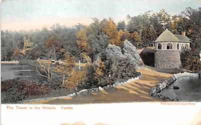 Tower in the Woods Saratoga, New York Postcard