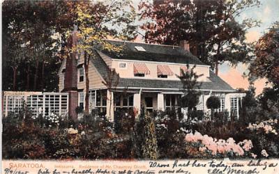 Inniscarra Garden Saratoga, New York Postcard