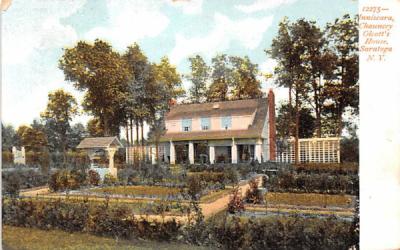 Inniscarra Garden Saratoga, New York Postcard