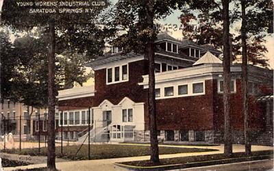 Young Women's Industrial Club Saratoga Springs, New York Postcard