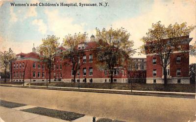 Women's & Children's Hopsital Syracuse, New York Postcard