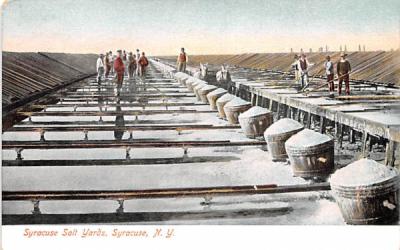 Syracuse Salt Yards New York Postcard