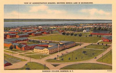 Sampson College New York Postcard