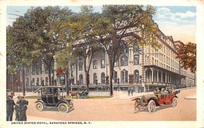 United States Hotel Saratoga Springs, New York Postcard