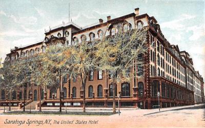 United States Hotel Saratoga Springs, New York Postcard