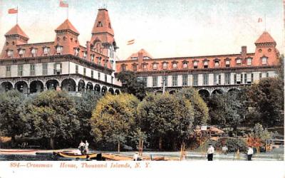 Crossman House Thousand Islands, New York Postcard