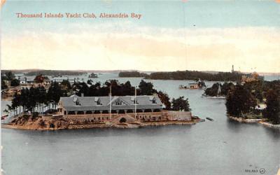 Thousand Island Yacht Club Thousand Islands, New York Postcard