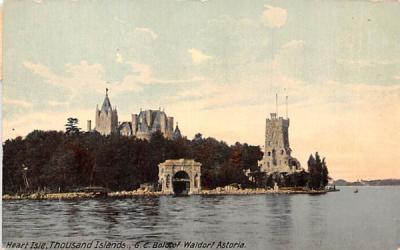 GC Boldt of Waldorf Astoria Thousand Islands, New York Postcard